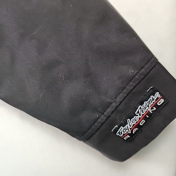 Troy Lee Designs TLD Double Sided Black Service Jacket Mens Large Motocross - Picture 8 of 15